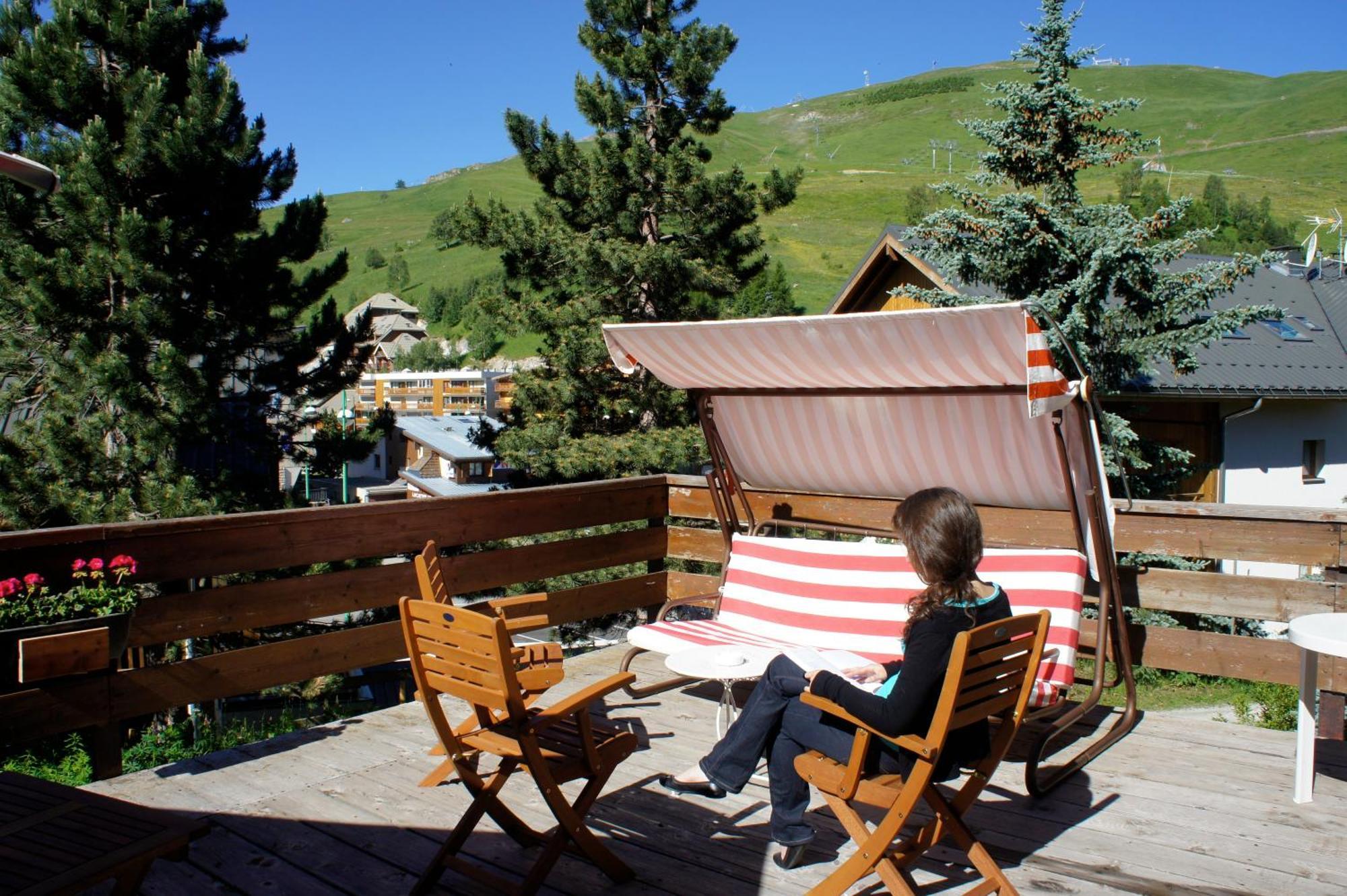 Hotel Adret Les Deux Alpes Bagian luar foto