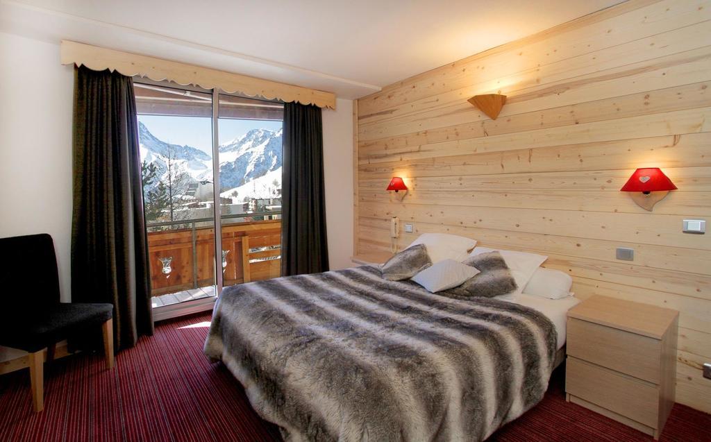 Hotel Adret Les Deux Alpes Bagian luar foto